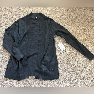 Dark Gray Cardigan NWT size small